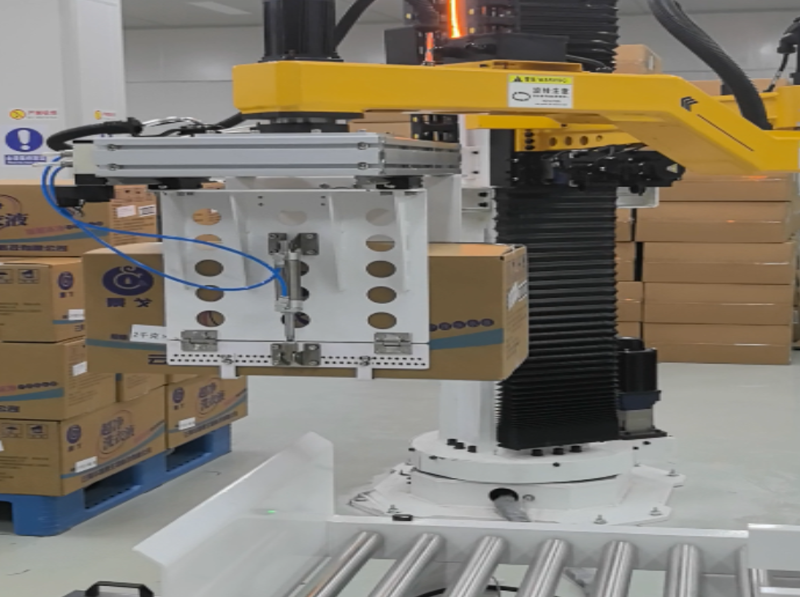 Carton palletizing - single box